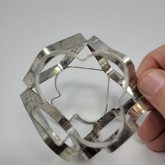 Vintage Tomado Holland 6 Sided Metal Cookie Cutter - Playing Card Suits 3" - Picture 7 of 11